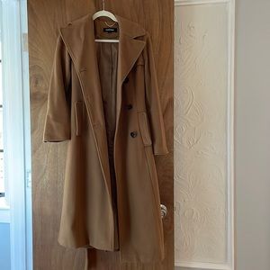 Brown Ellen Tracy wool coat